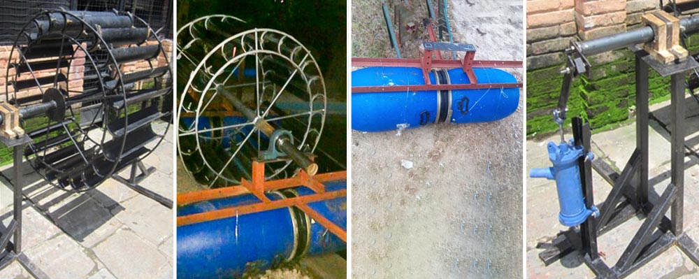 Water Driven Water Lifting System for Irrigation
